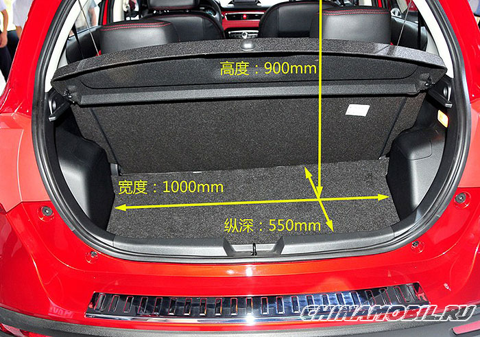 Haval H1: Trunk size Haval H1: Trunk size